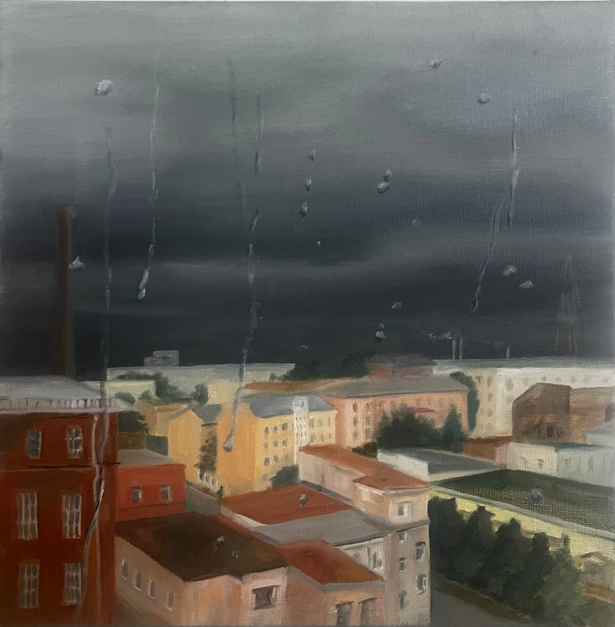 Rain in St. Petersburg